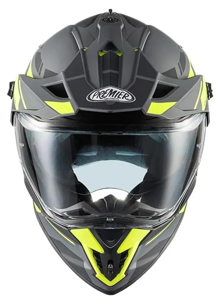 Casque Premier Disc Eay17Bm Taille M - Casque Jet Vintage de Qualité - 2