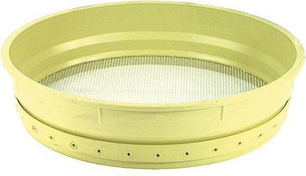 Sandsieb Ø 450 mm - Maschenweite 4 mm - Kunststoffrand mit Produktbild 