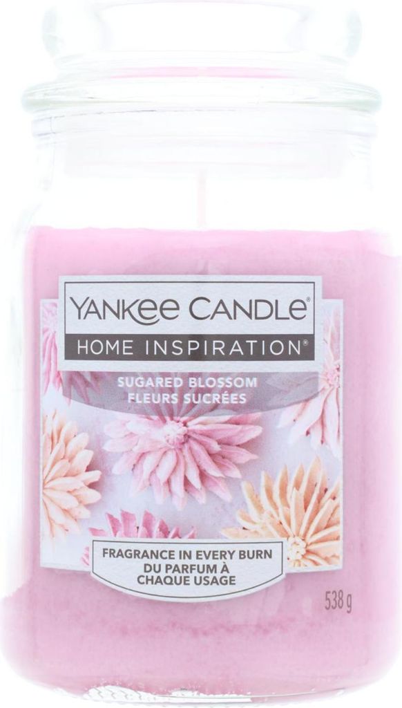 Yankee Candle Sugared Blossom Zuckerblüte Duftkerze im Glas Produktbild 