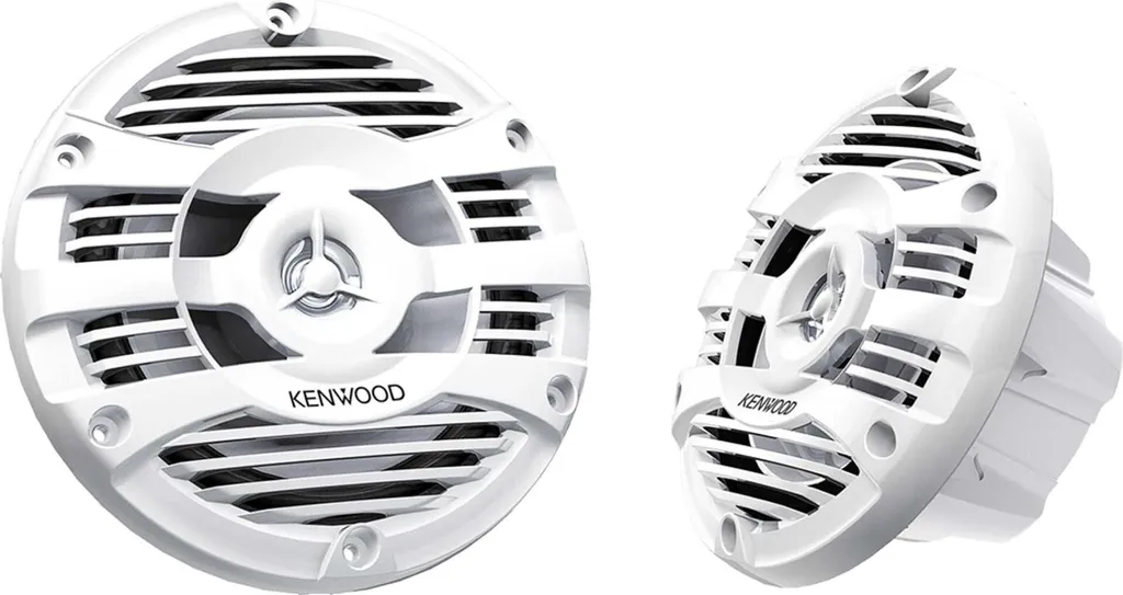 Système Audio Marin Kenwood KFC 1653MRW Idéal pour Bateaux et Yachts