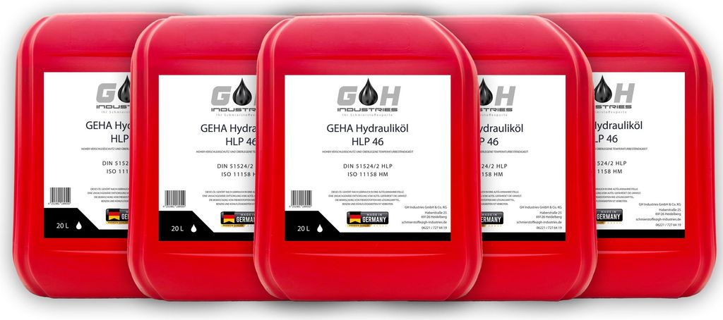 100 L Hydrauliköl HLP 46 ISO VG 46 nach DIN 51524 Teil 2  5 Produktbild 