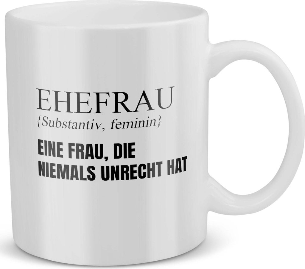 22Feels Ehefrau Geschenk Erster Hochzeitstag Kaffeetasse Frauen Tasse Ehepartnerin Liebe Paar Hochzeitsjubiläum Geschenkidee Valentinstag Geburtst...