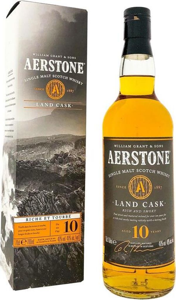Aerstone 10 Years Land Cask + Box 700ml 40% Vol. Produktbild 