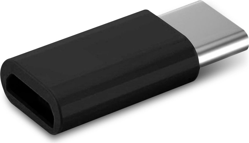 Micro USB Adapter auf USB Typ C Stecker wandelt USB 2.0 Typ Produktbild 