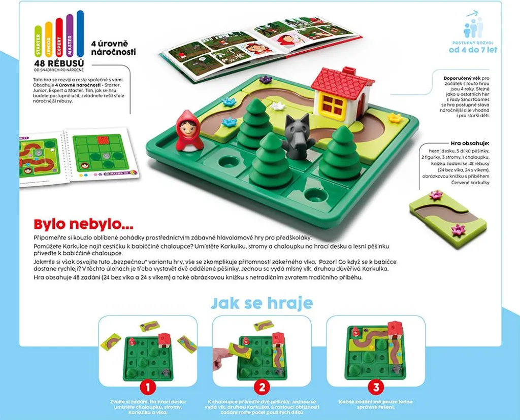 Améliorez la Concentration avec le Jeu Mindok SMART Chaperon Rouge - 6