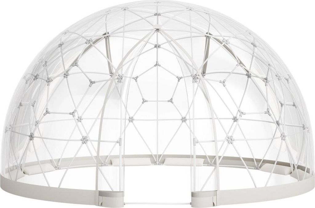 15x9.5 ft Garden Bubble Tent for 10-14 Person Outdoor Clear Geodesic Dome