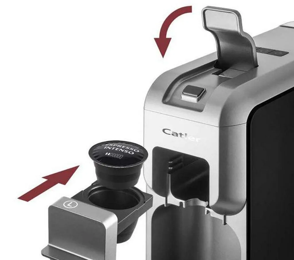 Machine à expresso CATLER ES 700 Porto FR - Cafetière multi-capsules - 8