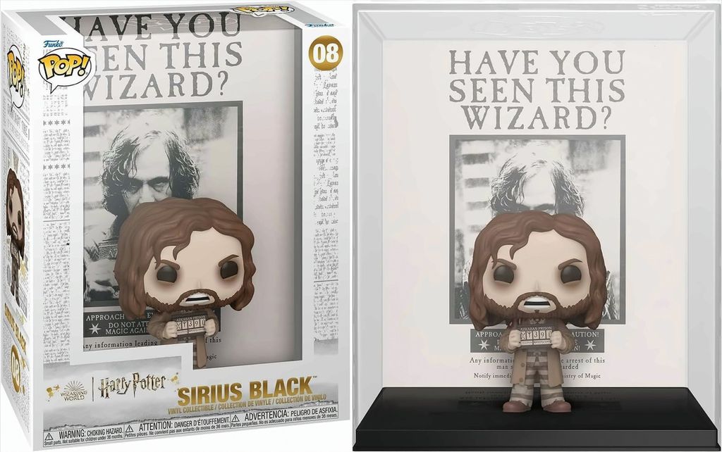 Harry Potter - Sirius Black 08 Funko Pop! Vinyl Figur Produktbild 