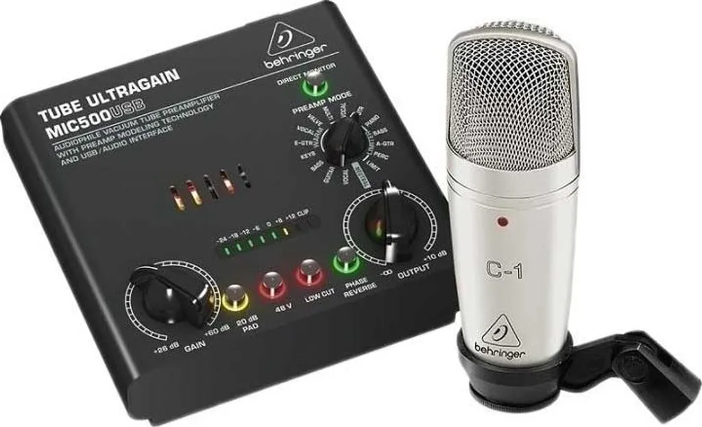 Kit de diffusion Behringer Voice Studio avec son à lampe chaleureux - 2