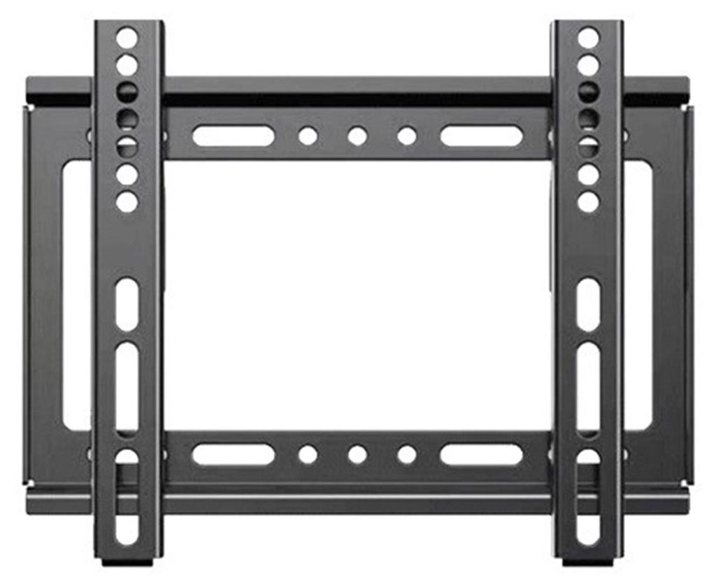 TV-Wandhalterung für 14-75 Zoll Fernseher, robuste Ausführung aus kaltgewalztem Stahl, universell verstellbar, für Flachbildfernseher, Monitor, ...
