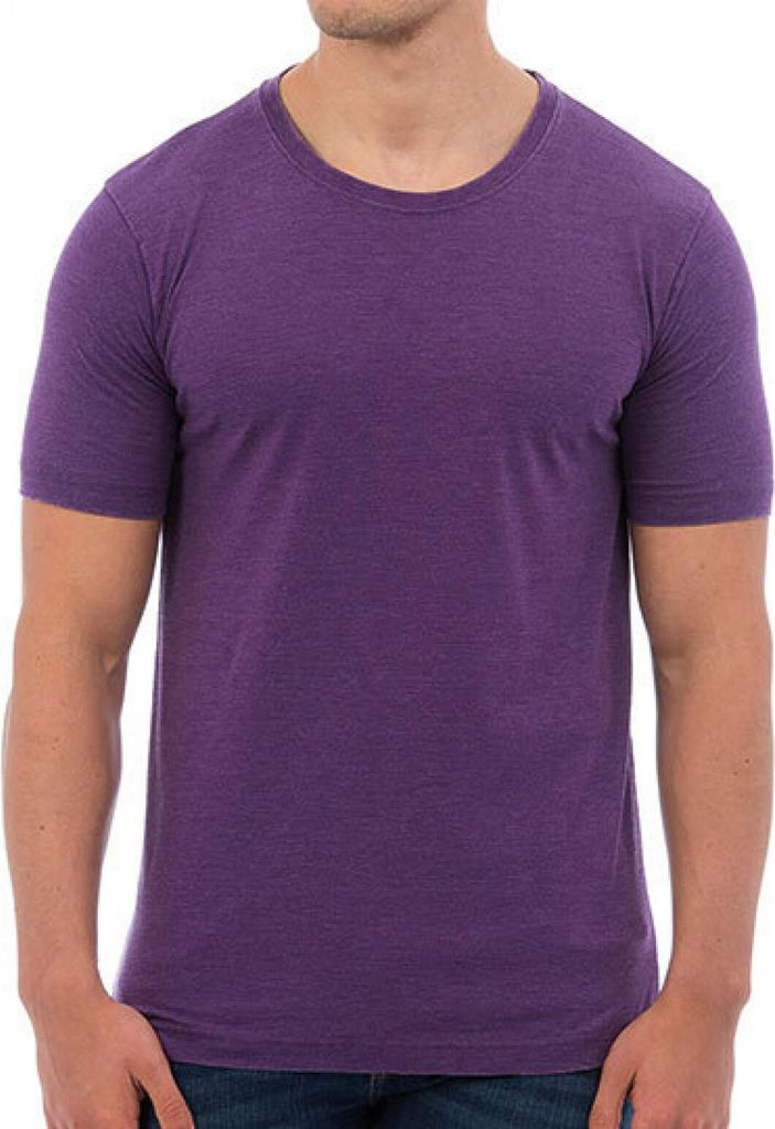 Just Ts & Polos JT099 | Herren Washed T - Farbe: Washed Purple - Größe: L