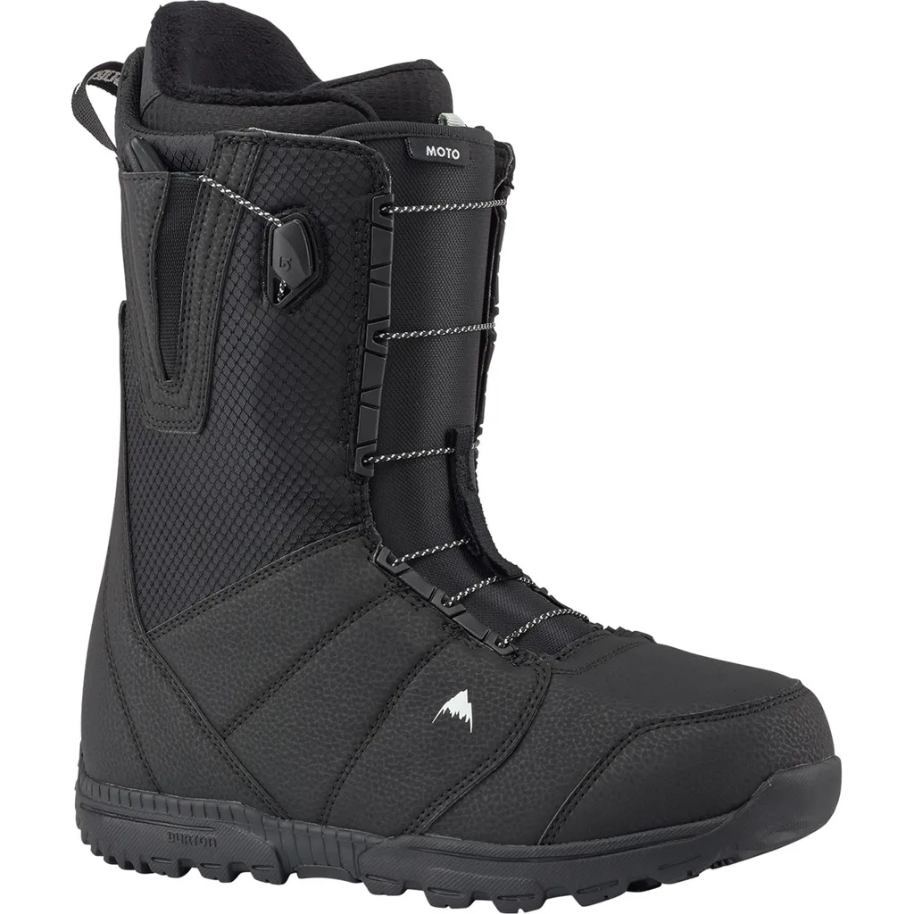 Snowboard Boots Burton Moto Black 44.5 avec Système Speed Zone