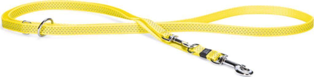 Karlie Art Sportiv Plus Reflex Führleine - Hundeleinen - S - Nylon - Gelb - 200x1,5 cm