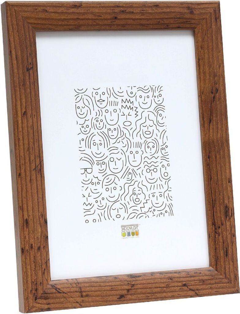 Deknudt S54SH9 Rahmen Holzfarbe Braun 21x29.7 cm