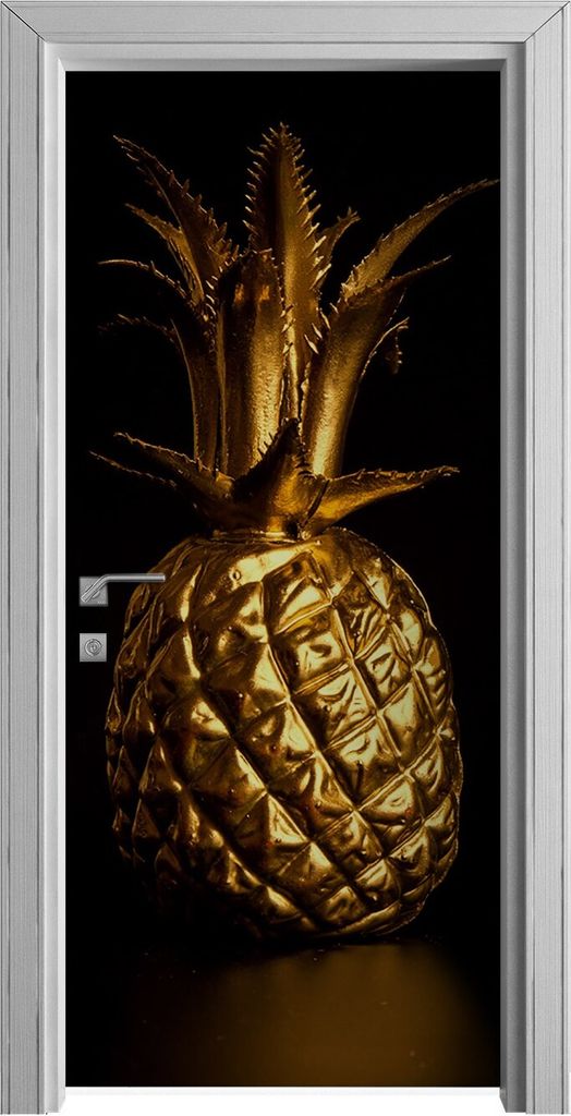 Tür Selbstklebende 90x210 cm Türfolie Türtapete Klebefolie - Goldenes Gemüse Früchte