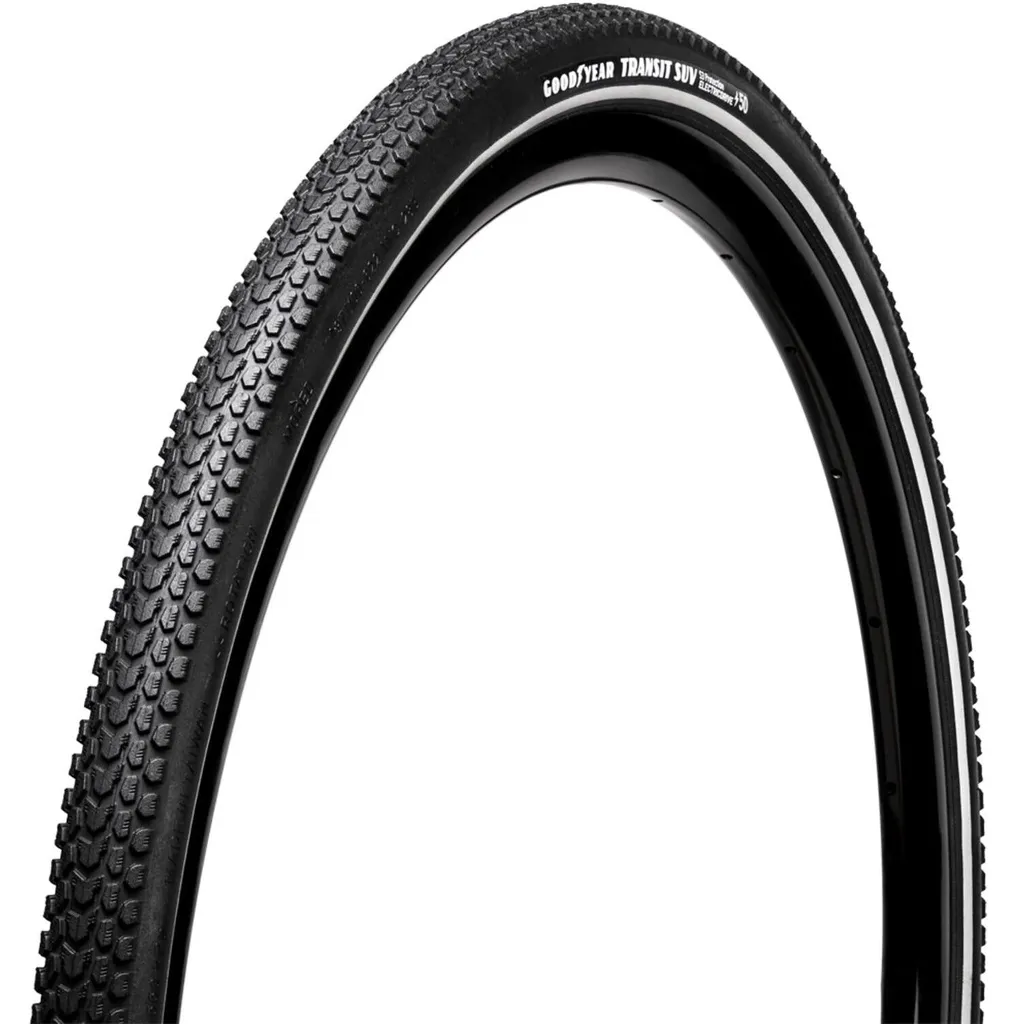 Pneu vélotaf Goodyear Transit SUV S3 Reflex 28x1.40 Argent haute sécurité