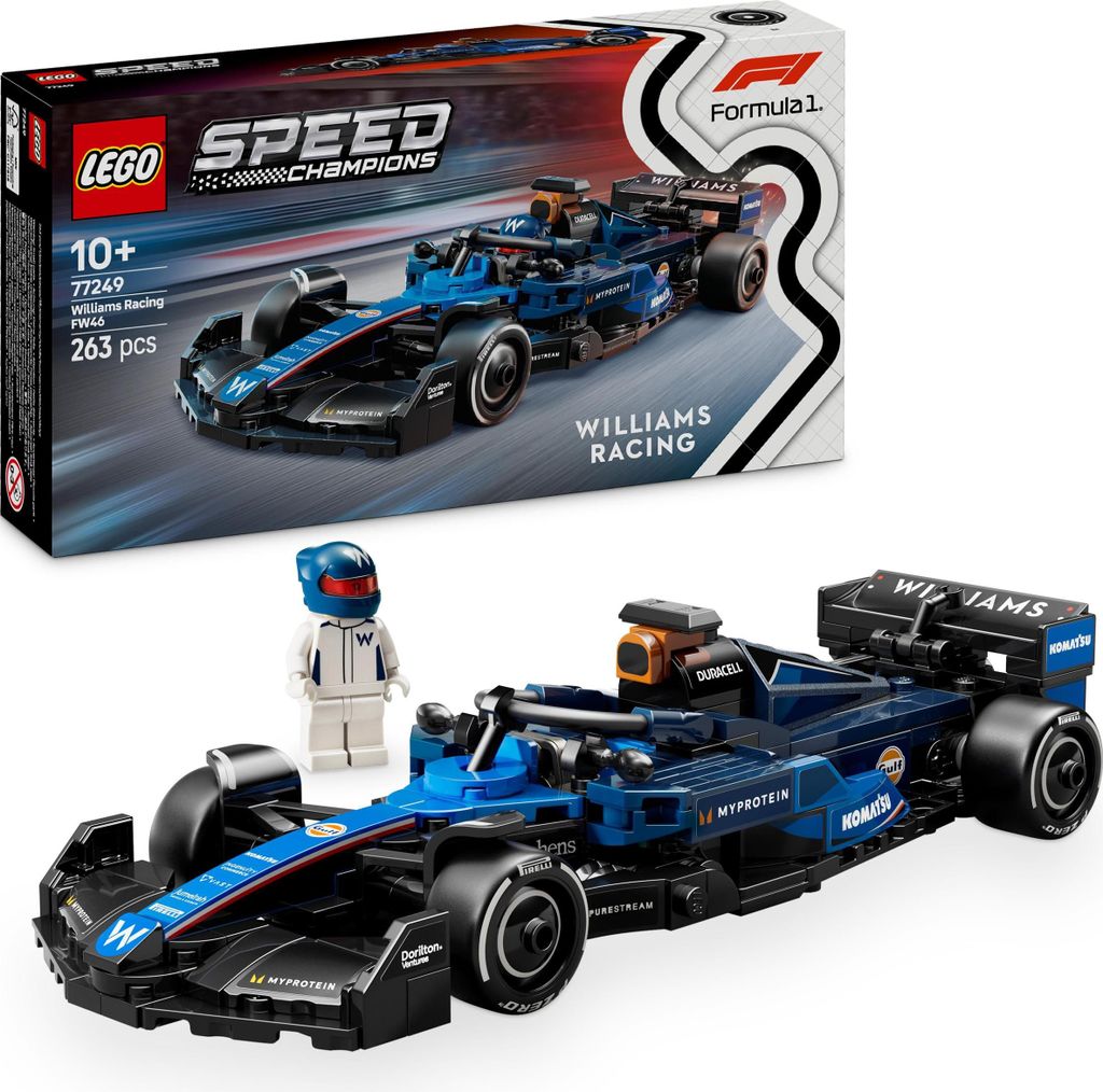 LEGO® Speed Champions 77249 Williams Racing FW46 F1 Obrázok produktu 