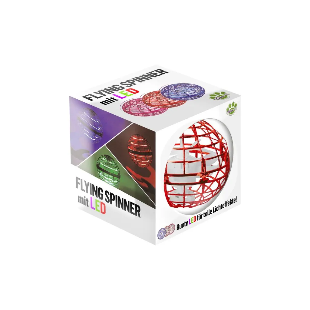 Flying Spinner LED - Jeu de Bureau Anti-stress pour Adultes et Enfants