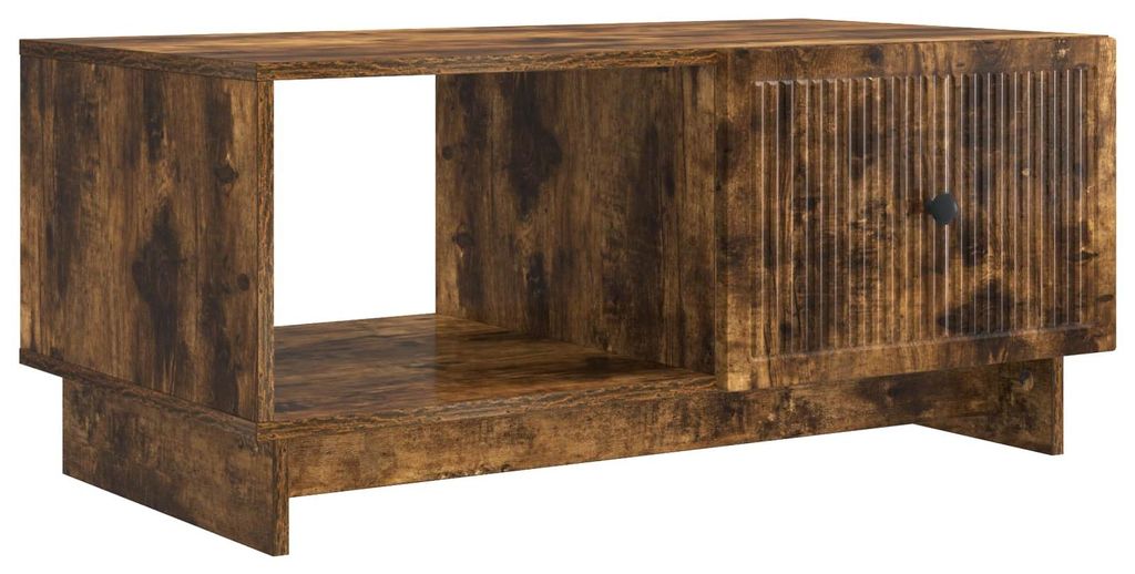 Maison Exclusive - Couchtisch Geräucherte Eiche 90 x 50 x 40 cm Holzwerkstoff