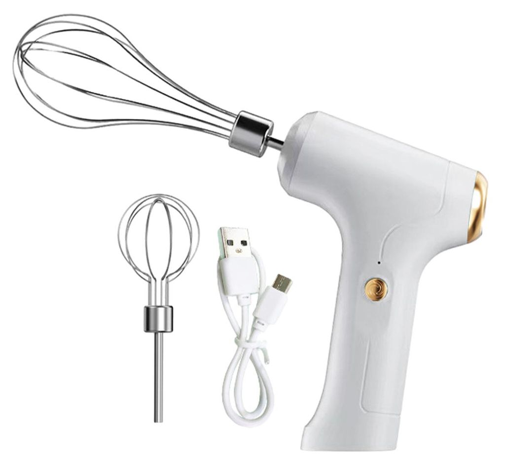 Kabelloser Handmixer, elektrischer Schneebesen, Produktbild 