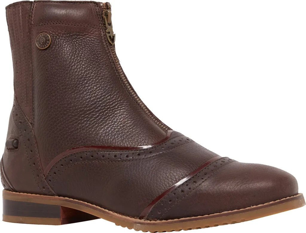 Bottes Martina Moretta pour le travail aux écuries en cuir marron 42 UE