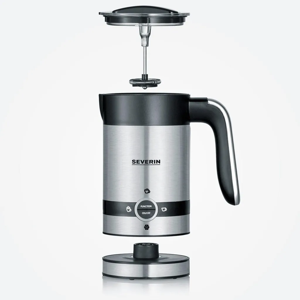 Mousseur à lait SEVERIN SM 3584 induction 200ml 450W en acier inox