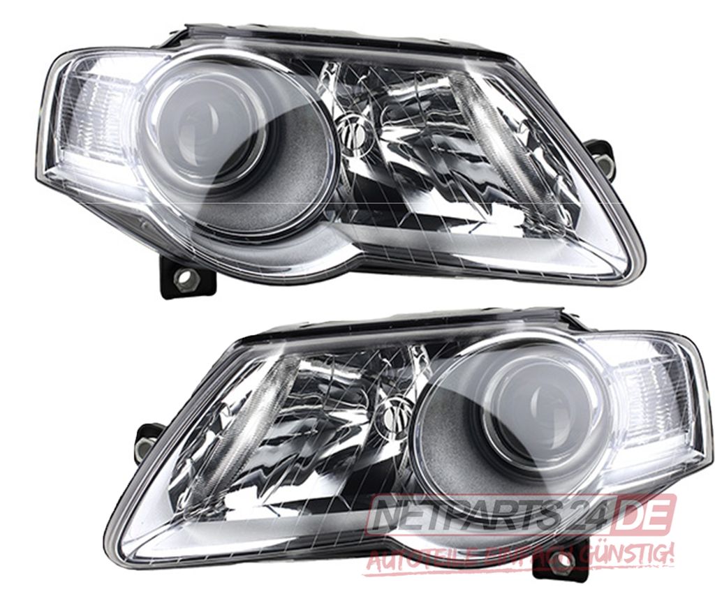 Johns, Scheinwerfer Set Halogen passend für VW Passat 3C Produktbild 
