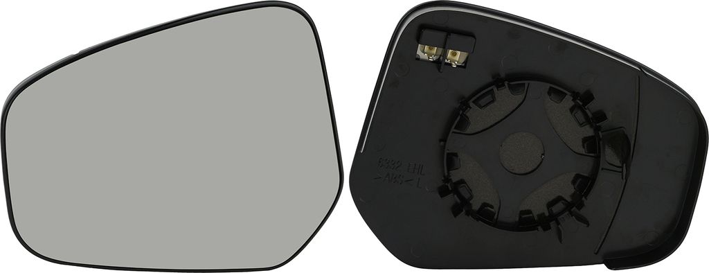Johns, AußenSpiegel Ersatzglas Links passend für Ford Transit Courier 14- konvex behei. 1837874 ET7617K741DA