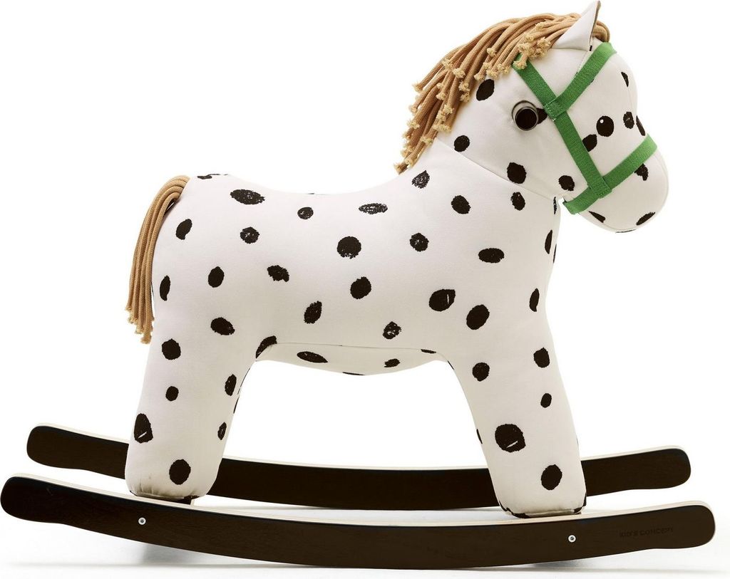 Kids Concept – Schaukelpferd Pippi Langstrumpf – ab 18 Monate – 58x30x72cm