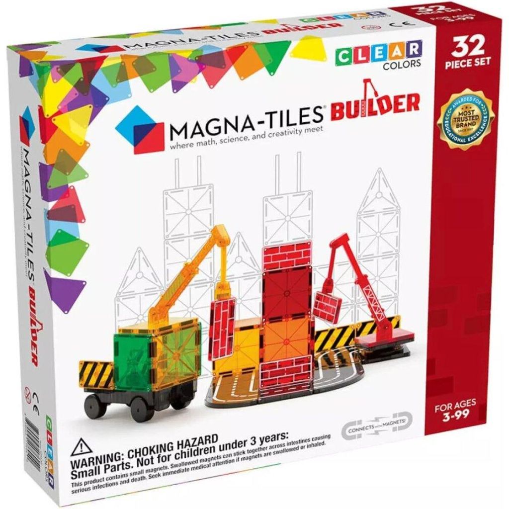 Magna-Tiles 21632, Bouwset, vanaf 3 jaar, 32 stuks Productafbeelding 