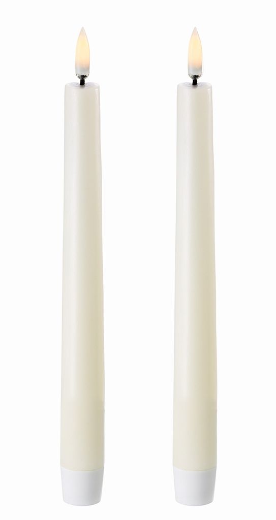Uyuni 2 Stabkerzen - LED Kerze - 2,3 x 20,5 cm - Piffany Produktbild 