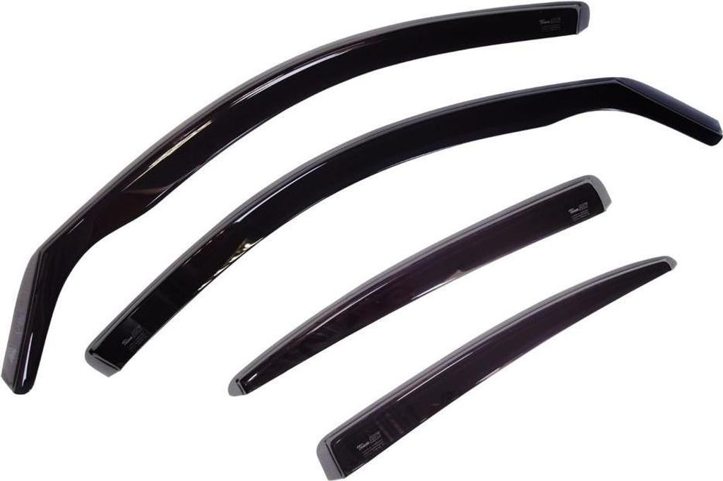 HEKO Windabweiser Regenabweiser Vorne Hinten für TOYOTA COROLLA Verso (ZER, ZZE12, R1)