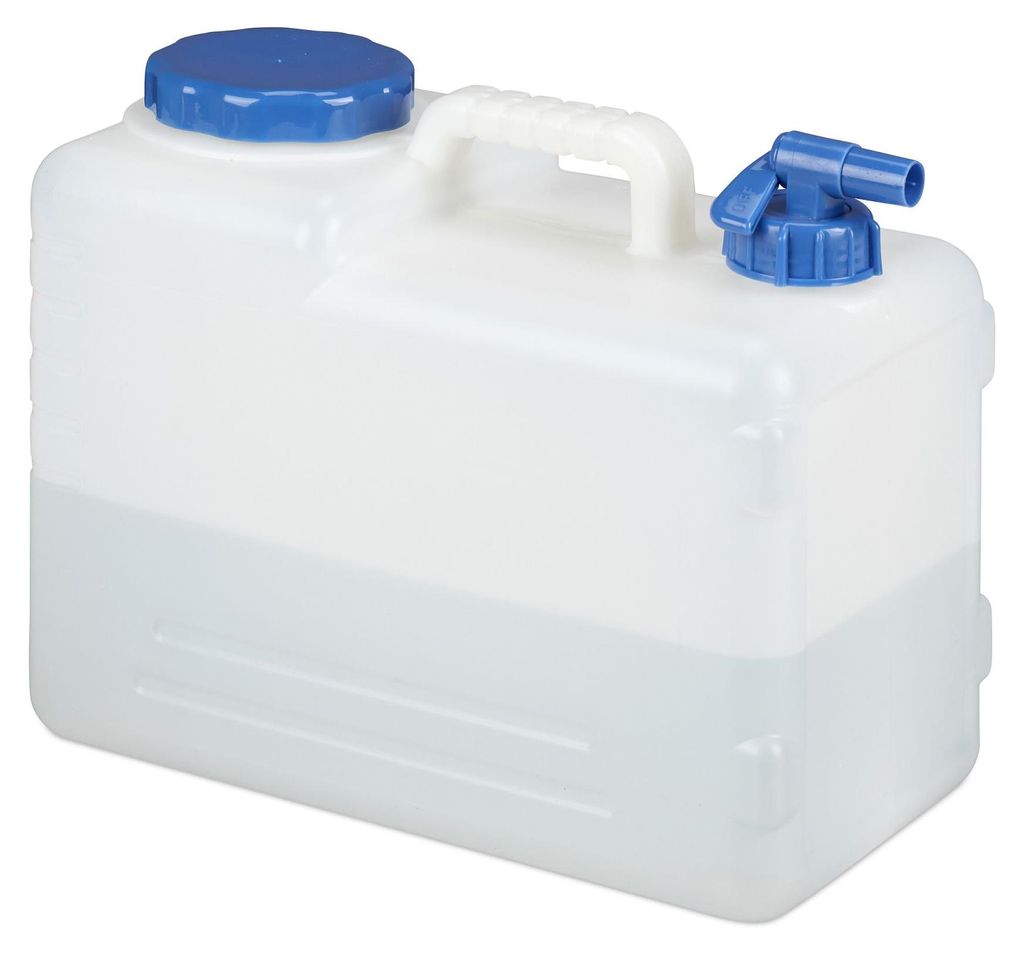 Relaxdays - Tanica per acqua da 15 litri, rubinetto di Immagine del prodotto 