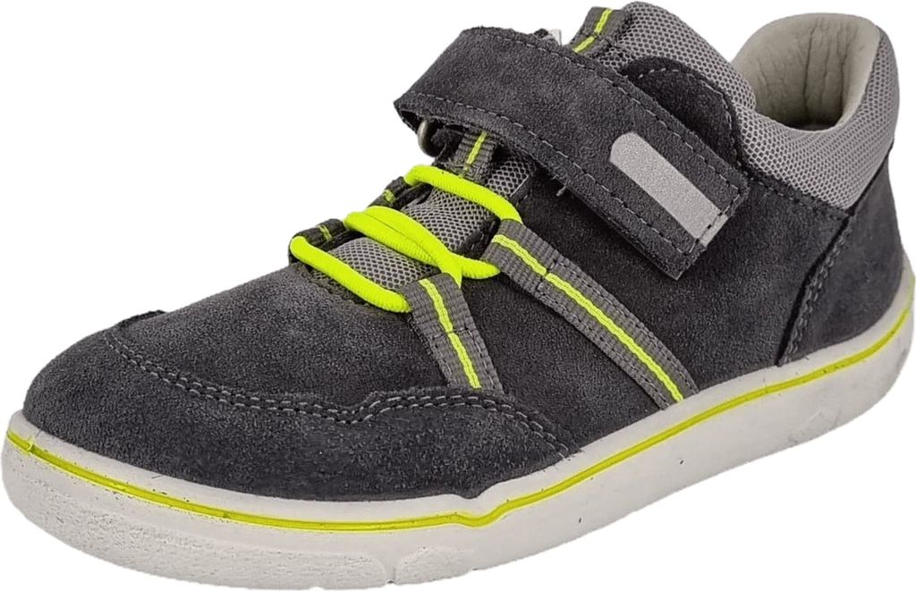 Ricosta ELIO carbon/hellgrau echt Leder/Textil Kinderschuhe