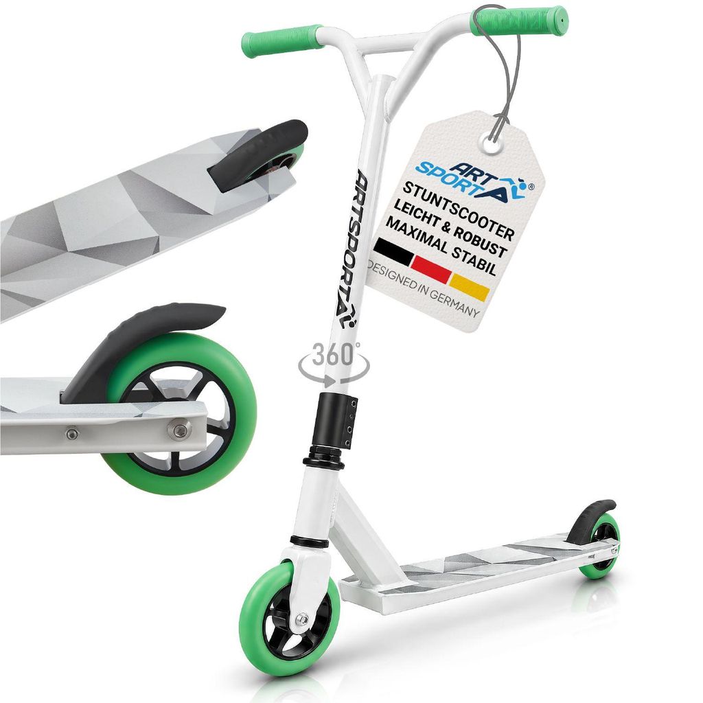 ArtSport Stunt Scooter Futuristic - Trick Roller für Kinder Produktbild 