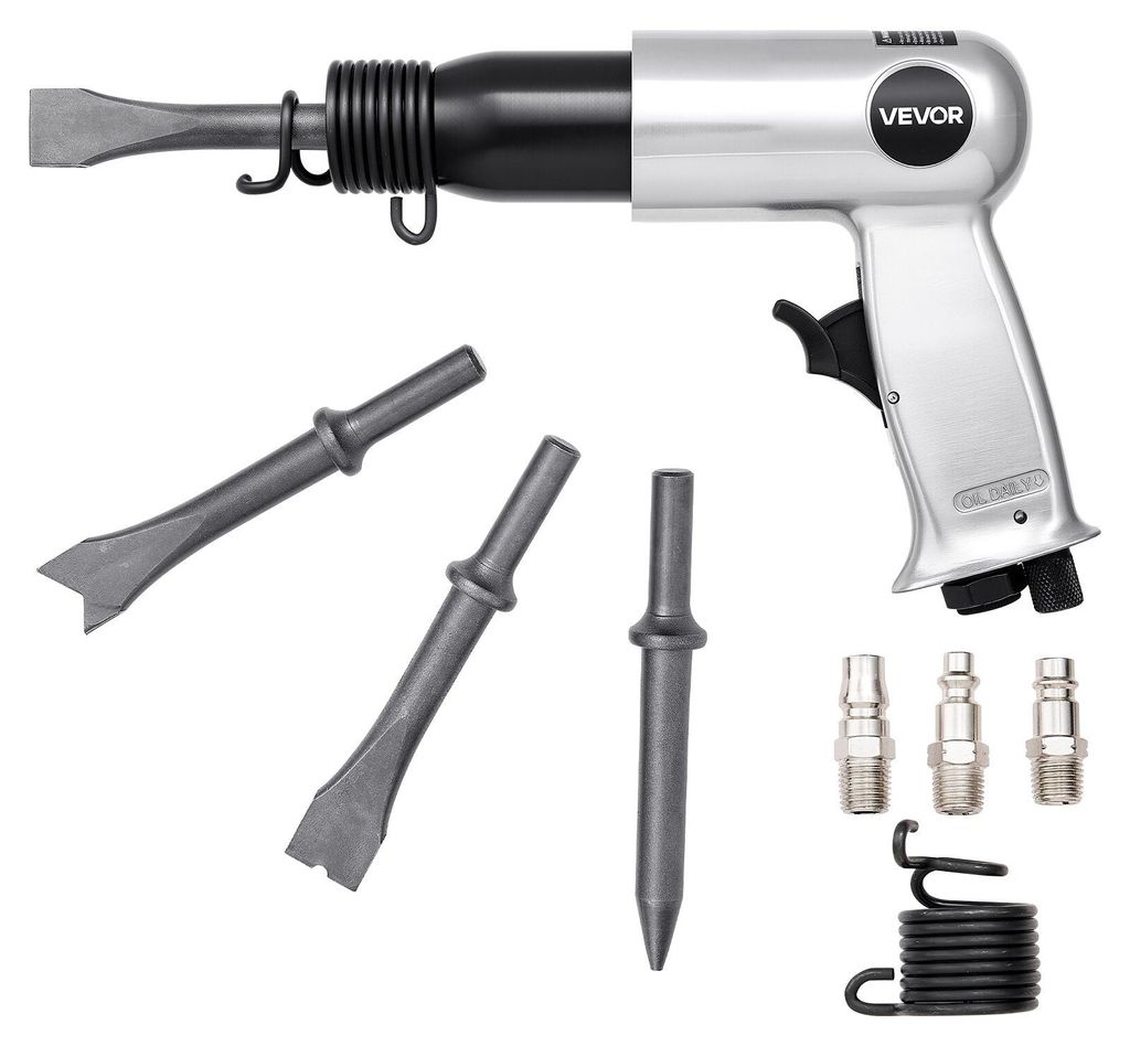 VEVOR Luftmeißel, 3500BPM Pneumatischer Hammer mit 70mm Hub Produktbild 