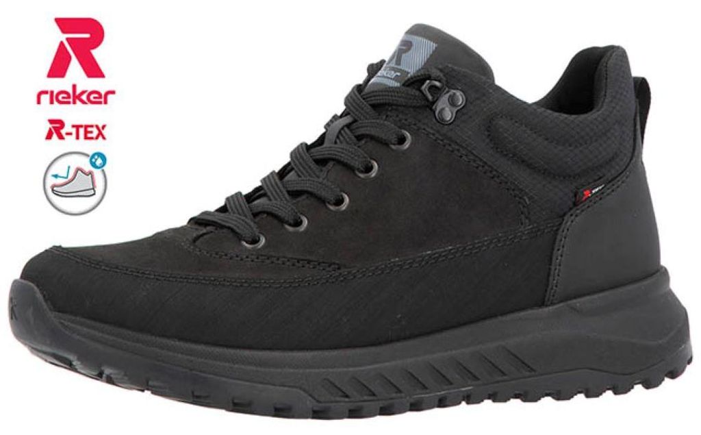 Zapatilla deportiva Rieker, color negro, talla 43 Imagen del producto 
