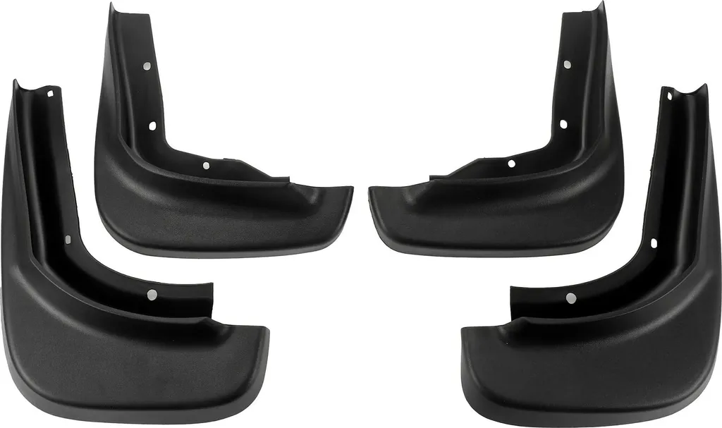 Kit de Bavettes Volvo XC60 2010-2014 Haute Résistance en Noir Mat Durable