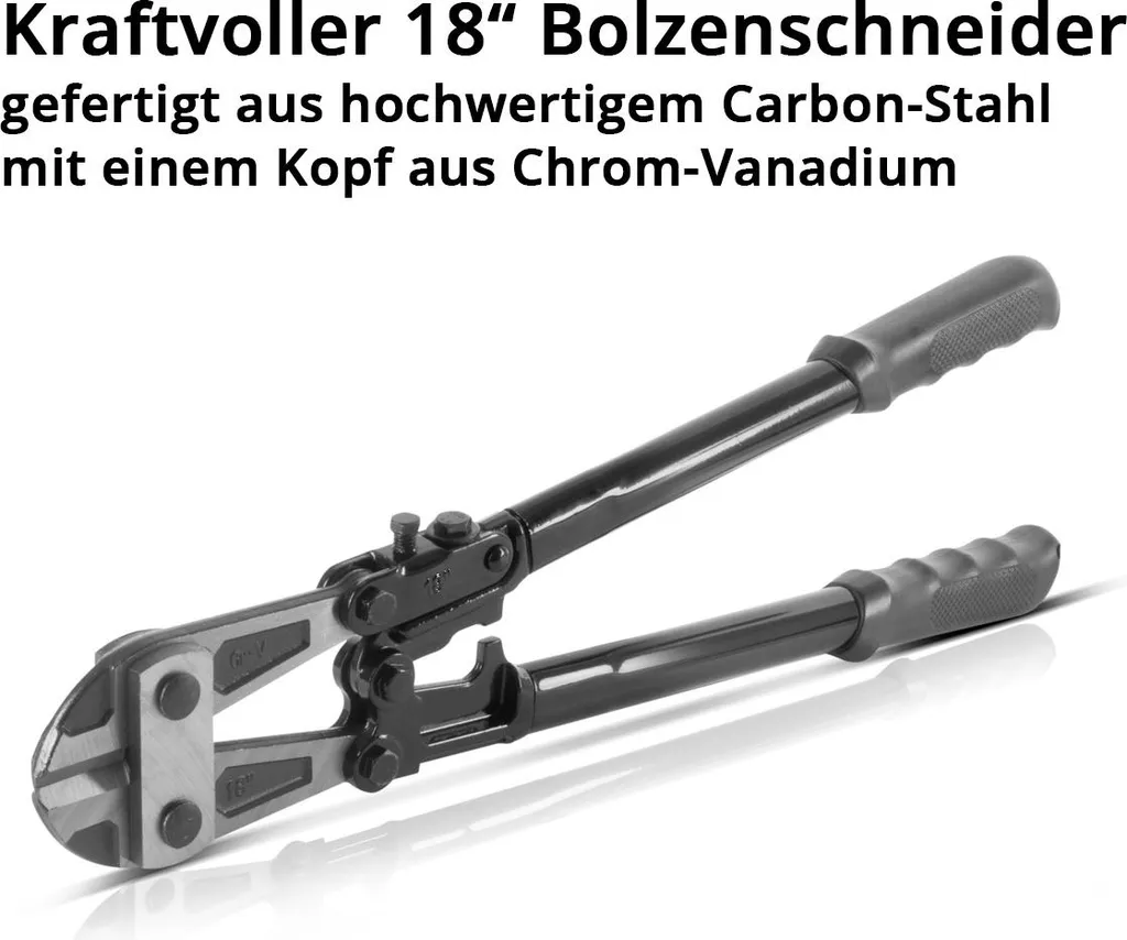 STAHLWERK 450mm Tronchese Professionale - Acciaio CrV Alta Resistenza - 2