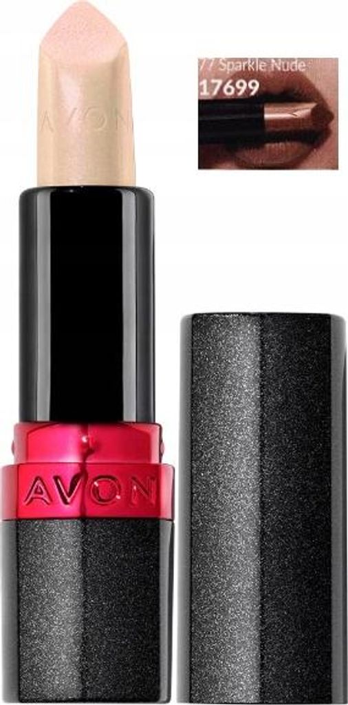 AVON SPARKLE NUDE glänzender Lippenstift