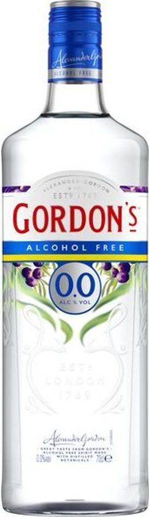 Gordon's Alcohol free 0,0 % s prírodnými príchuťami 700ml Obrázok produktu 3
