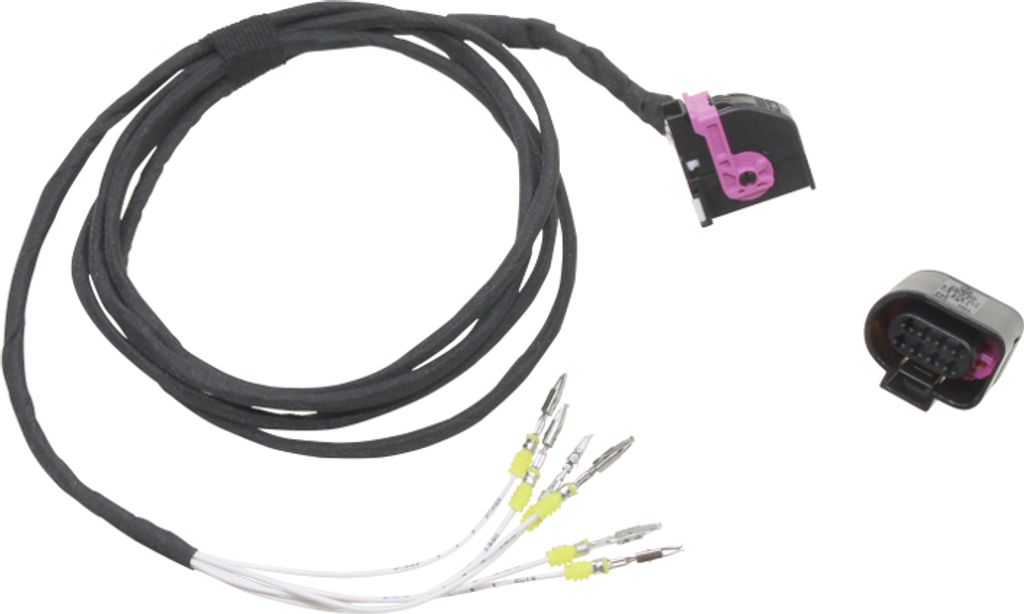 Original Kufatec Kabelsatz Kabelbaum Adapter Kabel PDC Steuergerät Front für Aud