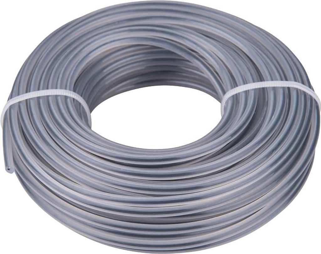 Žací struna do sekačky s jádrem, kruhový profil, pr. 3mmx15m, PA66