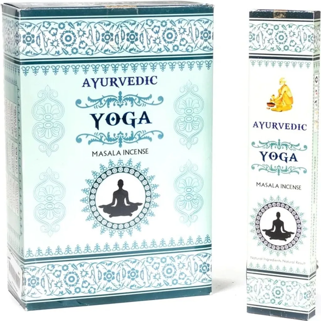 Bâtonnets d'Encens Ayurvédique Masala Yoga - Parfum Boisé Naturel de 10g