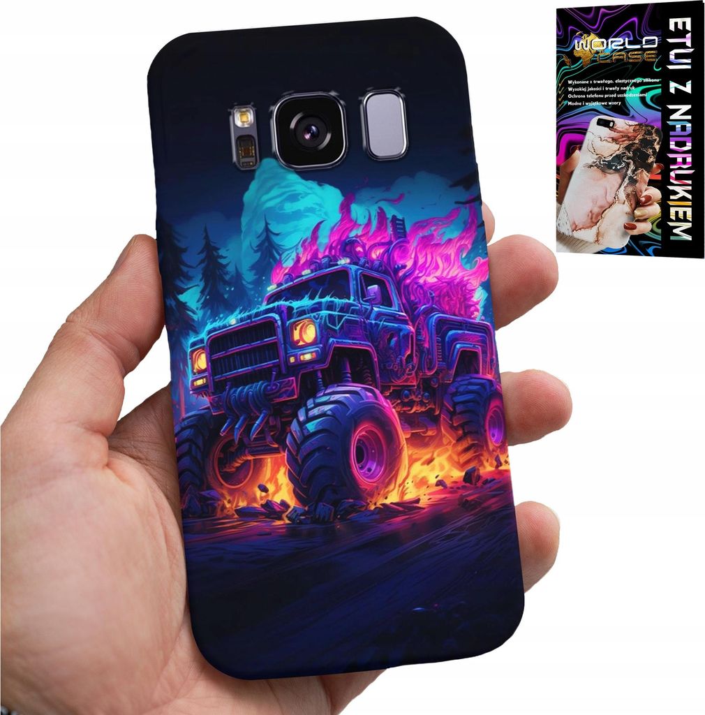 Gehäuse Für Samsung Galaxy S8 - Monstertruck Mega Truck Designs Case