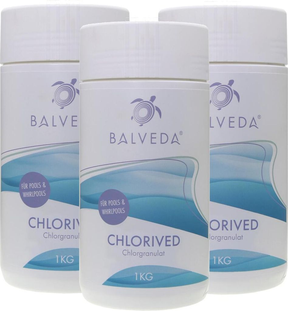 BALVEDA CHLORIVED Chlorgranulat 3x 1 kg