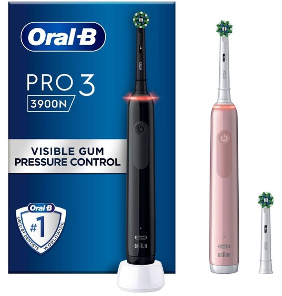 Oral-B 760277 Oral-B PRO 3 3900 Duopack Black-Pink Edition  Image du produit 