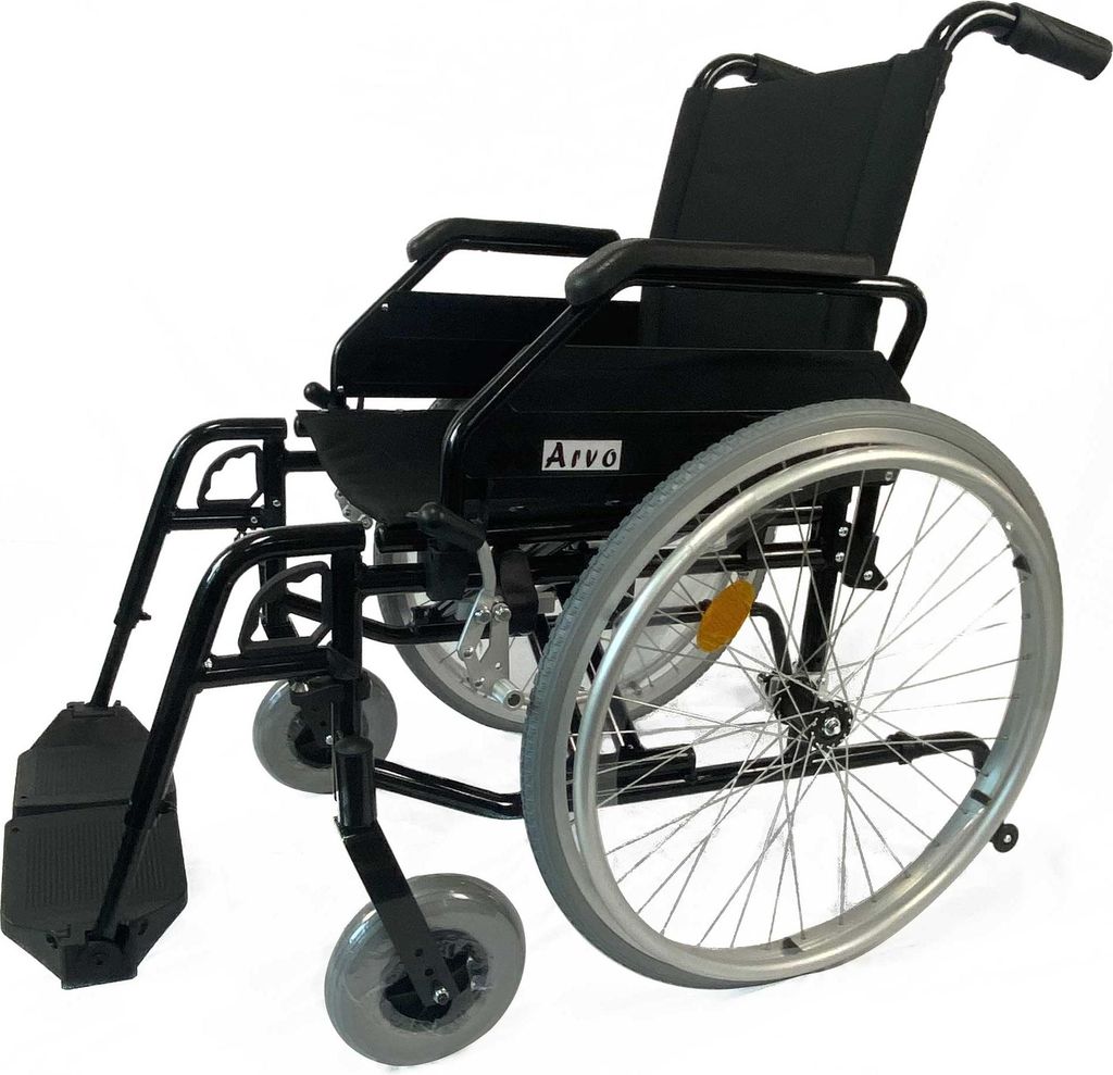 Arvo Rollstuhl Standard, Schwarz