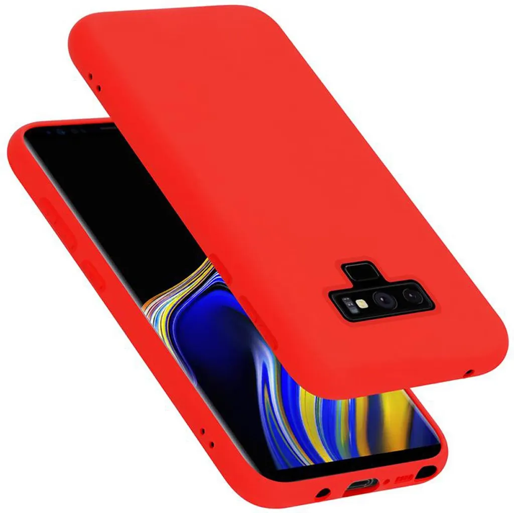 Cover Samsung Note 9 Rosso TPU Cadorabo: Robusta e Antiscivolo