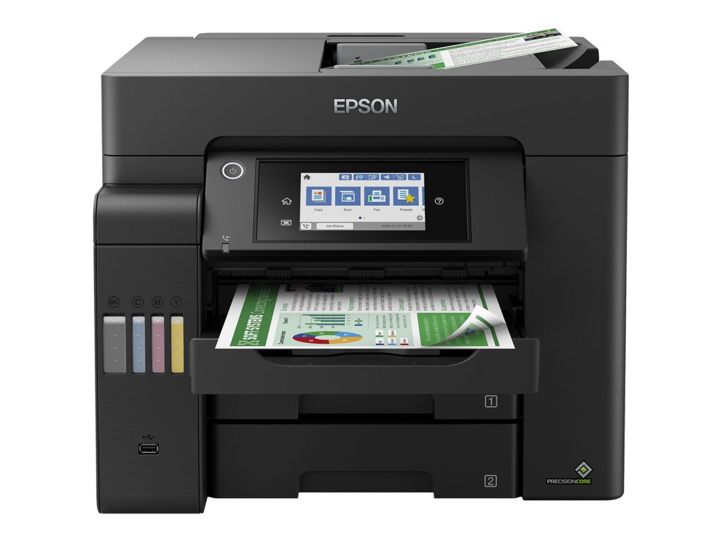 EPSON EcoTank ET-5800 Tintenstrahl-Multifunktionsdrucker Image du produit 